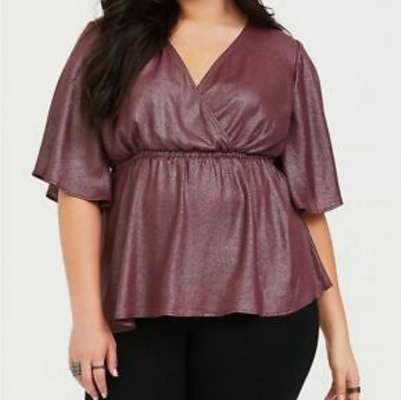 Torrid blouse ..never worn with tags - Picture 3 of 3